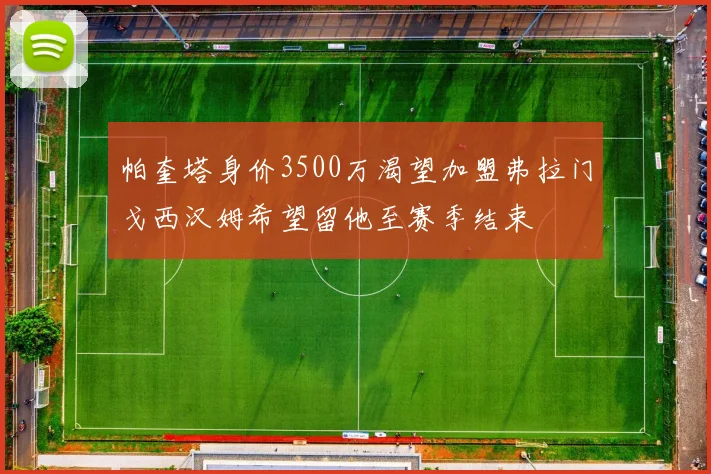 帕奎塔身价3500万渴望加盟弗拉门戈西汉姆希望留他至赛季结束