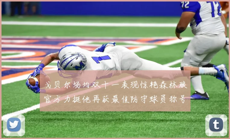 戈贝尔场均双十一表现惊艳森林狼官方力挺他再获最佳防守球员称号